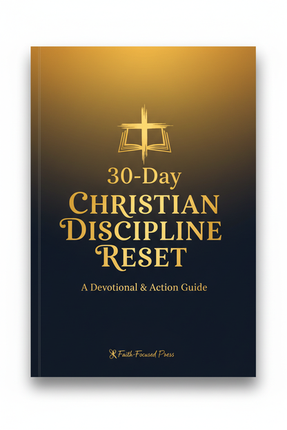 30-Day Christian Discipline Reset Cover
